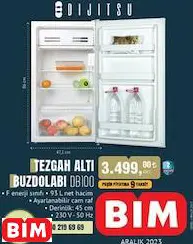 DİJİTSU TEZGAH ALTI BUZDOLABI DB100 DİJİTSU TEZGAH ALTI BUZDOLABI DB100